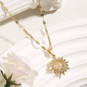 Moon Pendant Necklace